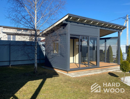 Скандинавская беседка из дерева №93 - фото 2248