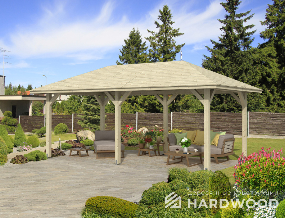 Навес для дачи дерево №30 - фото 1105