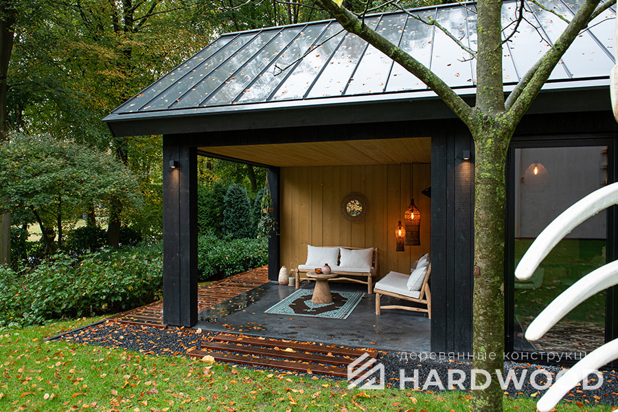 Беседка в стиле фахверк №32 - фото 1540