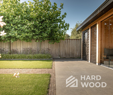 Беседка с печью хайтек №22 - фото 1448