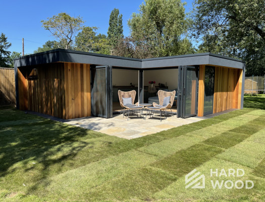 Деревянная угловая беседка №62 - фото 1707