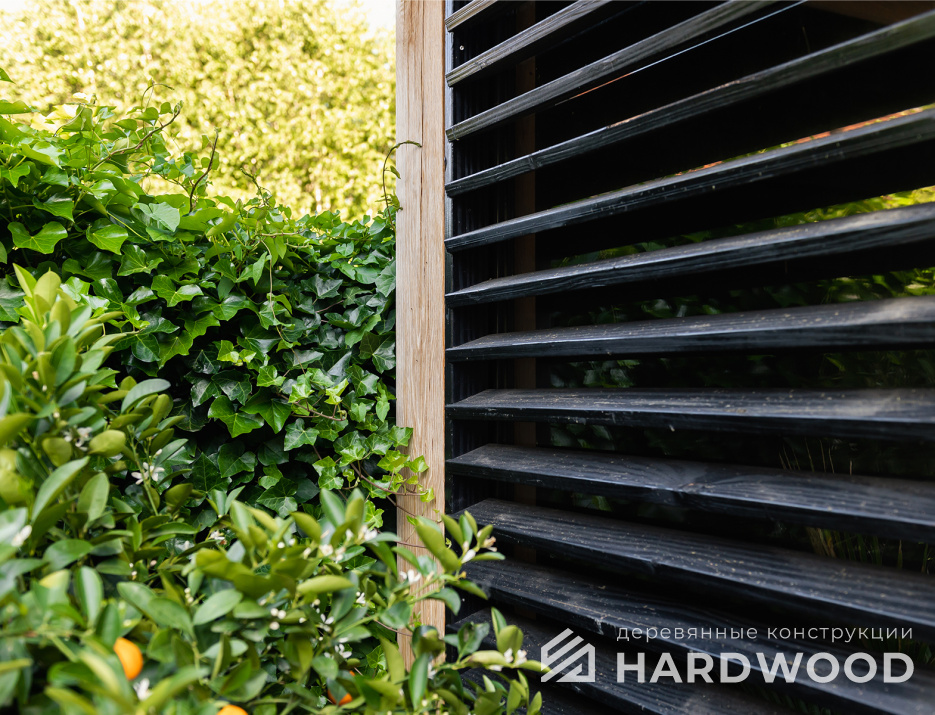 Беседка с сараем и панорамой №36 - фото 1580