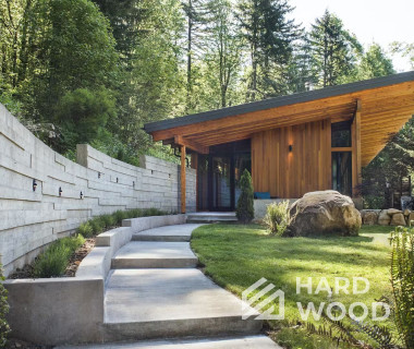 Большая беседка с окнами для глэмпинга №34 - фото 1562