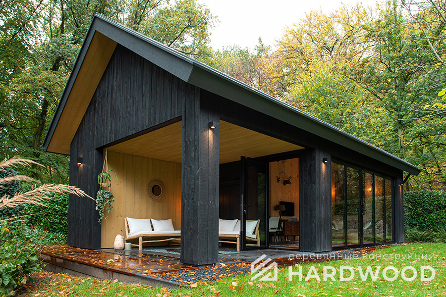 Беседка в стиле фахверк №32 - фото 1537